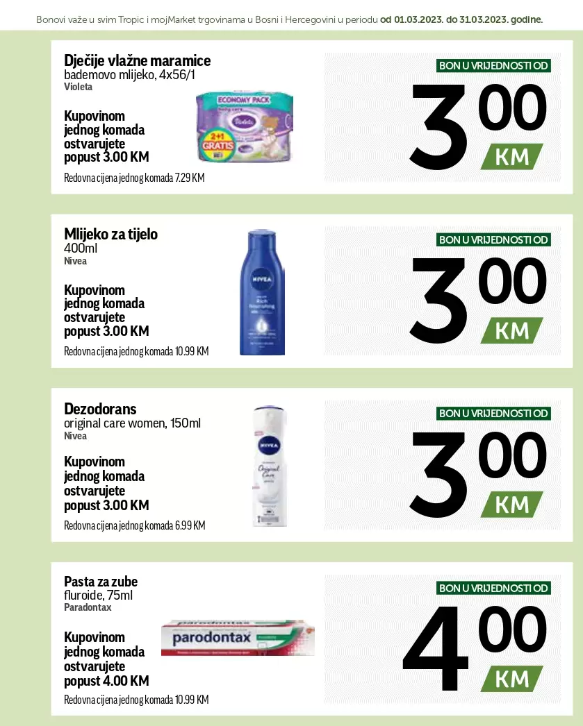 Tropic BONbonjera UŠTEDITE 199 KM 1-31.2.2023.