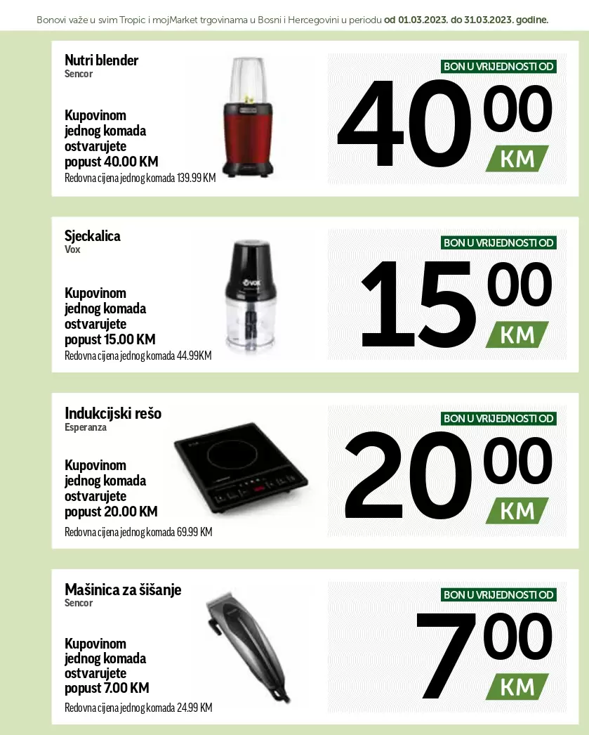Tropic BONbonjera UŠTEDITE 199 KM 1-31.2.2023.