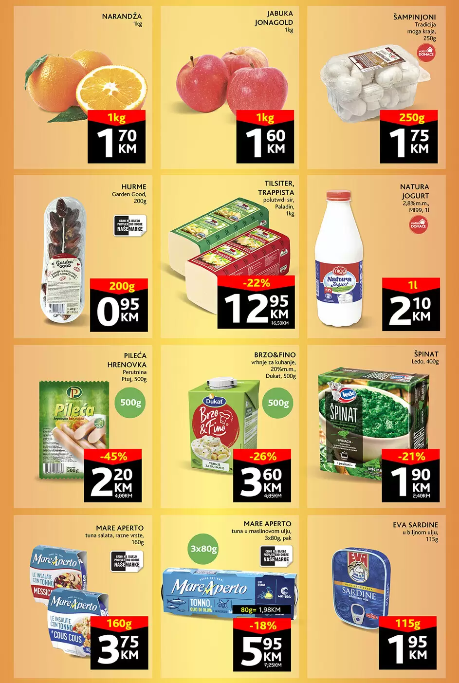 Konzum vikend akcija 30.3-2.4.2023.