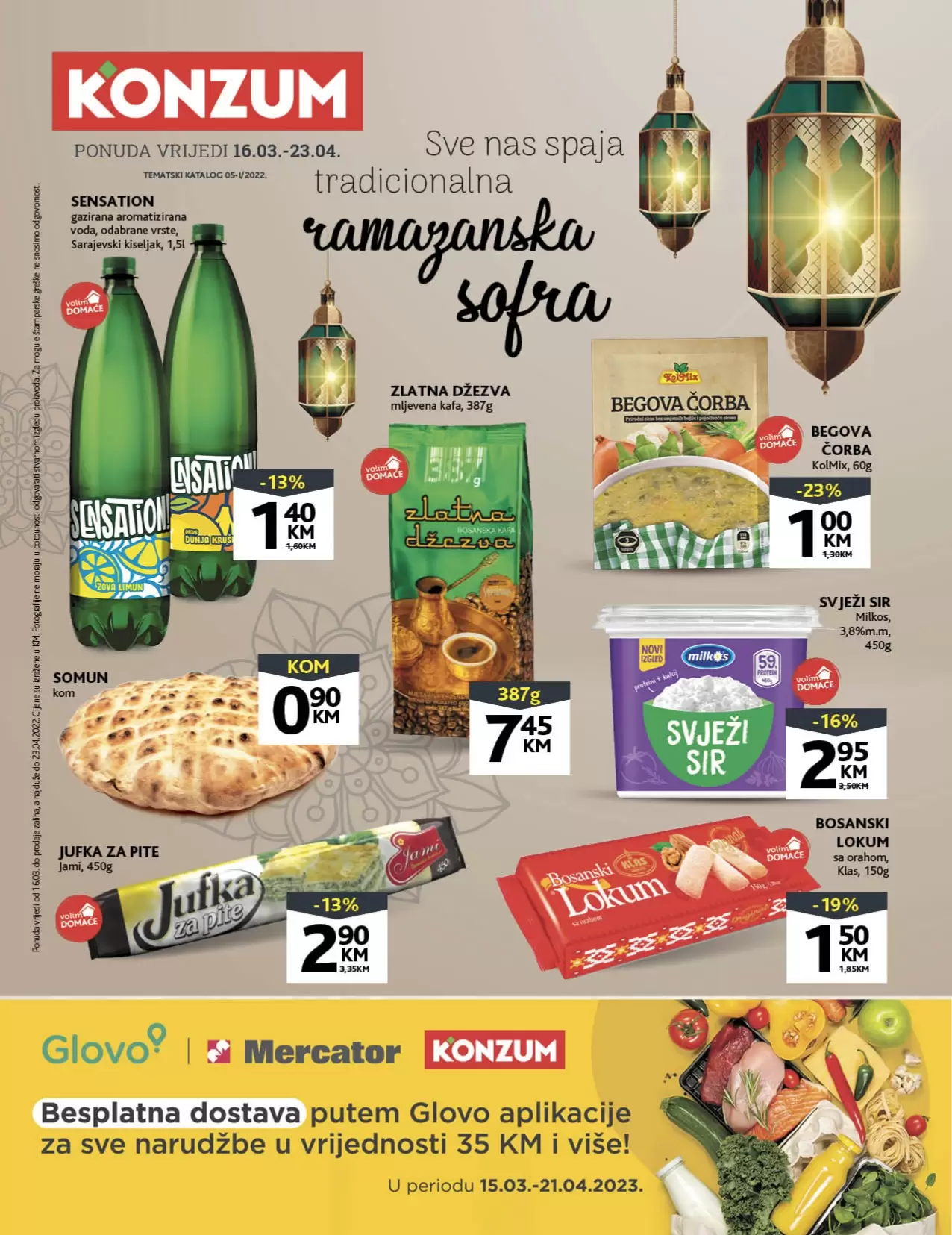 Konzum katalog RAMAZANSKA AKCIJA 16.3-23.4.2023.