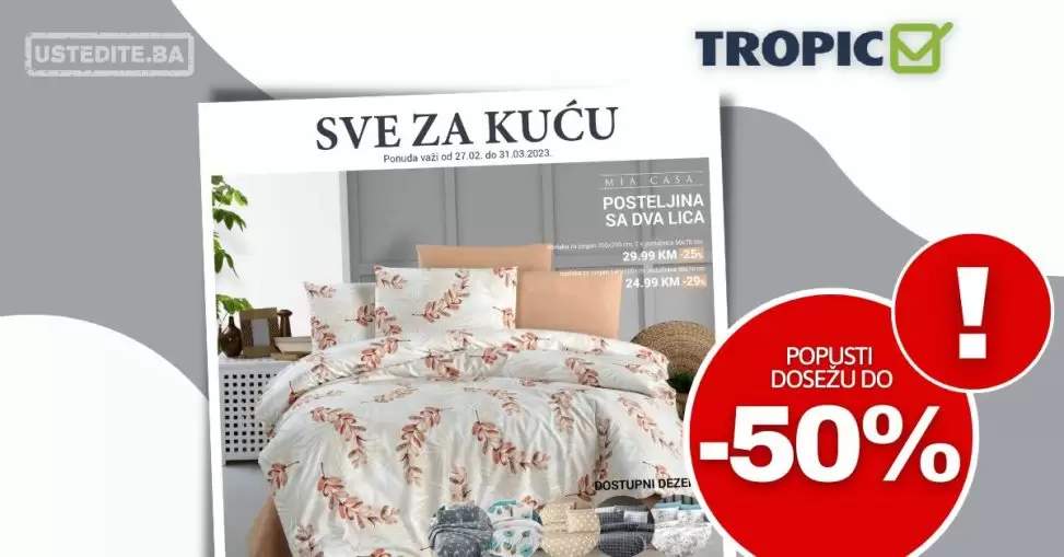Tropic katalog SVE ZA DOM 27.2-31.3.2023.