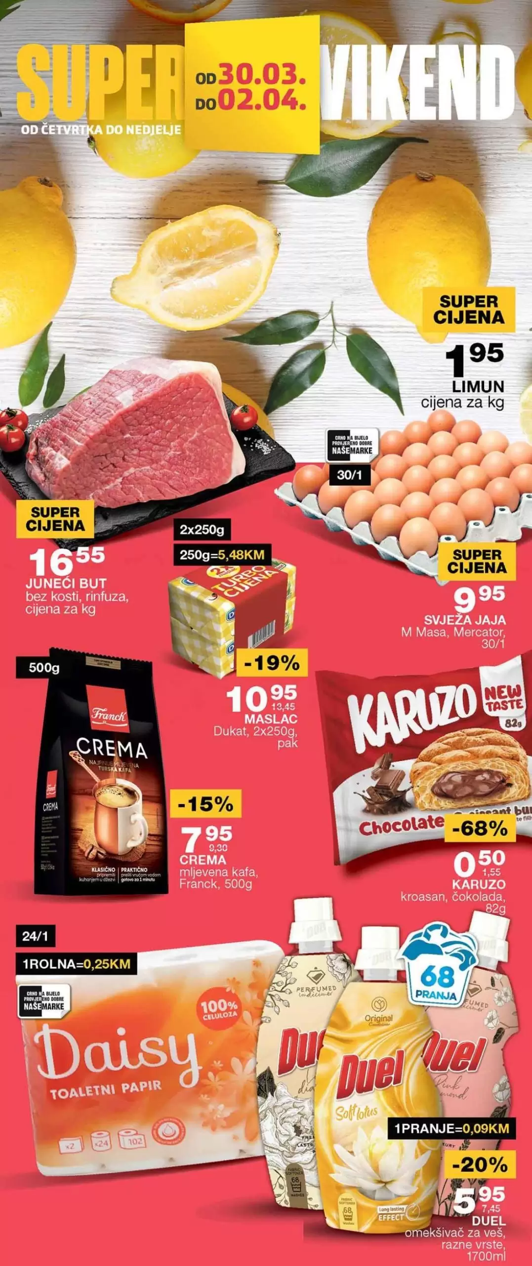 Mercator vikend akcija 30.3-2.4.2023.