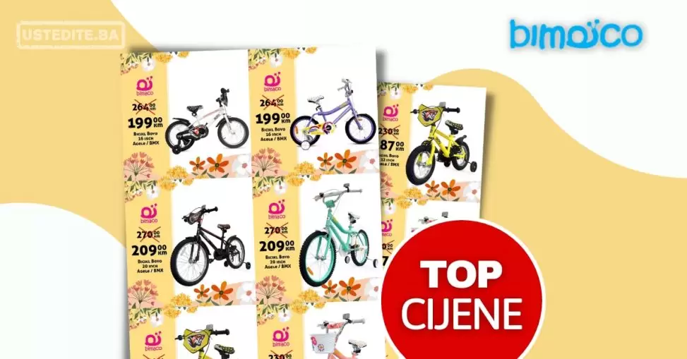 Bimaco ⇢ Dječiji bicikli SUPER SNIŽENJE