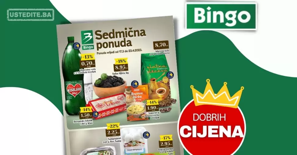 Bingo katalog SEDMIČNA PONUDA 17.3-23.4.2023.