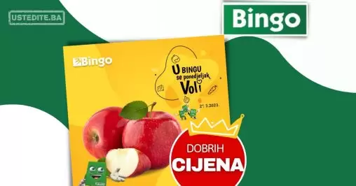 Bingo super akcija PONEDJELJAK 20.3.2023.