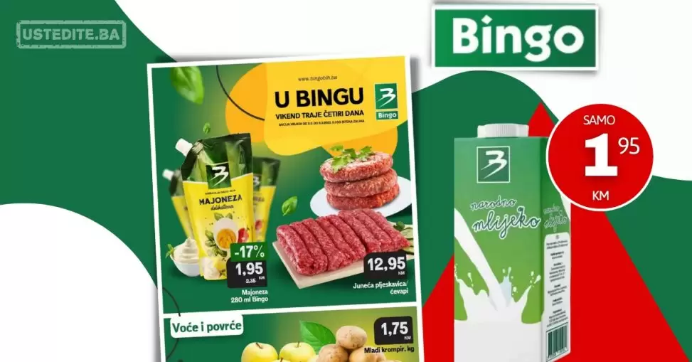 Bingo VIKEND AKCIJA 2-5.3.2023.