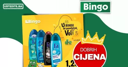 U Bingu se ponedjeljak voli! Super NISKA CIJENA!