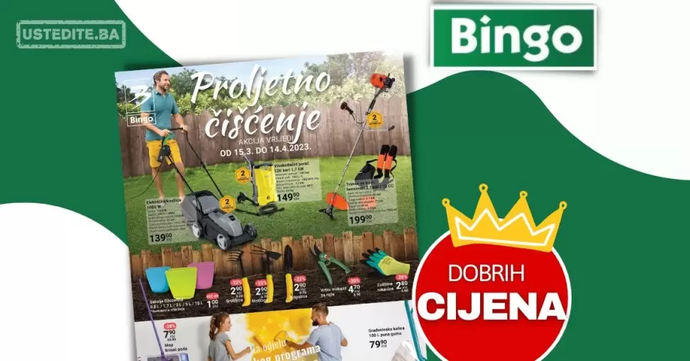 Bingo katalog PROLJETNO ČISĆENJE 15.3-14.4.2023.
