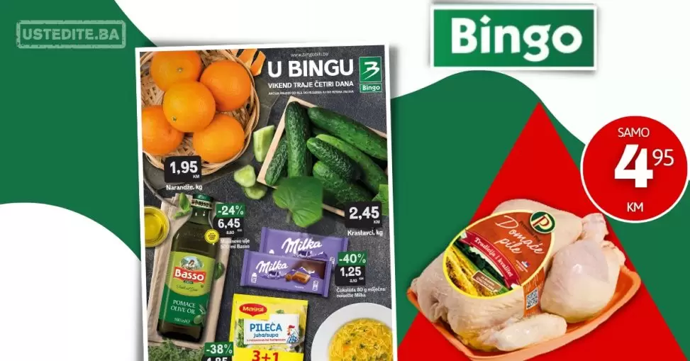 Bingo vikend akcija 16-19.3.2023.