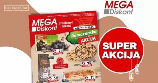 Mega Diskont katalog RAMAZANSKA AKCIJA 23.3-21.4.2023.