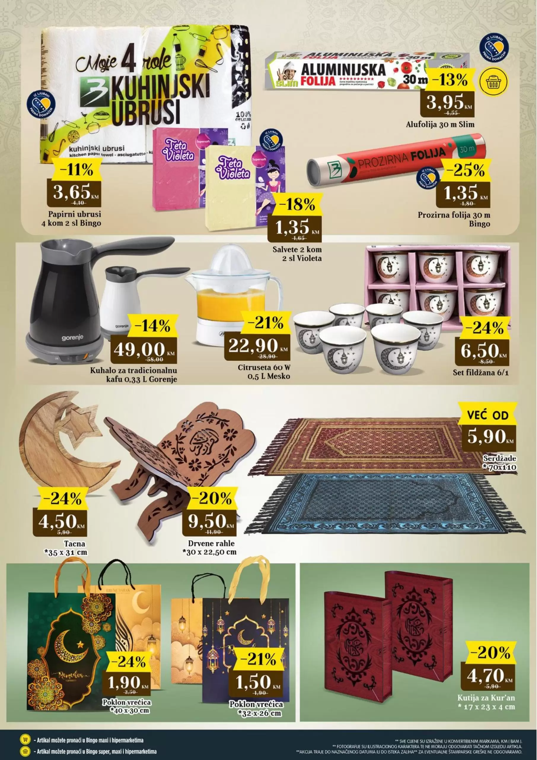 Bingo katalog RAMAZANSKA AKCIJA 17.3-23.4.2023. 