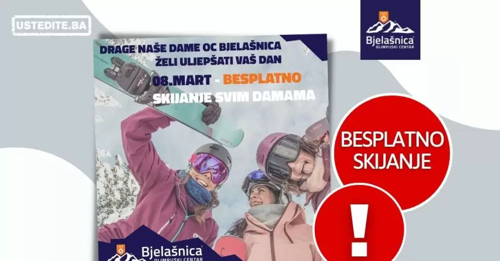 BESPLATNO SKIJANJE