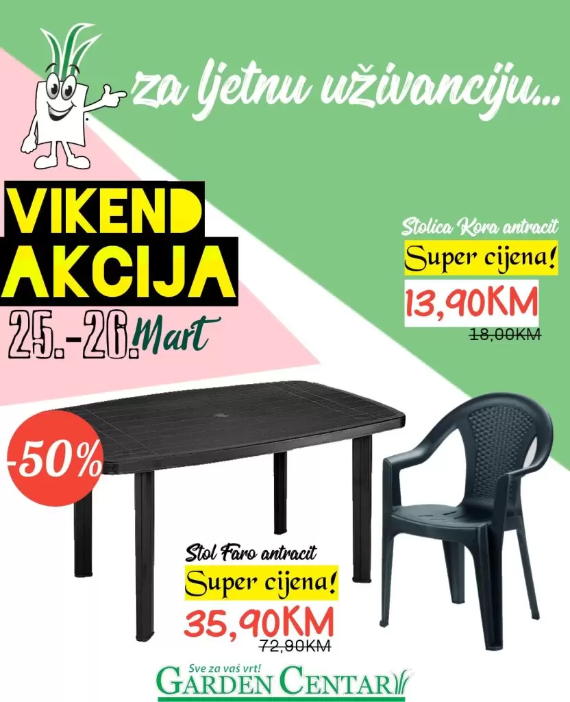 Garden centar vikend akacija 25-26.3.2023.