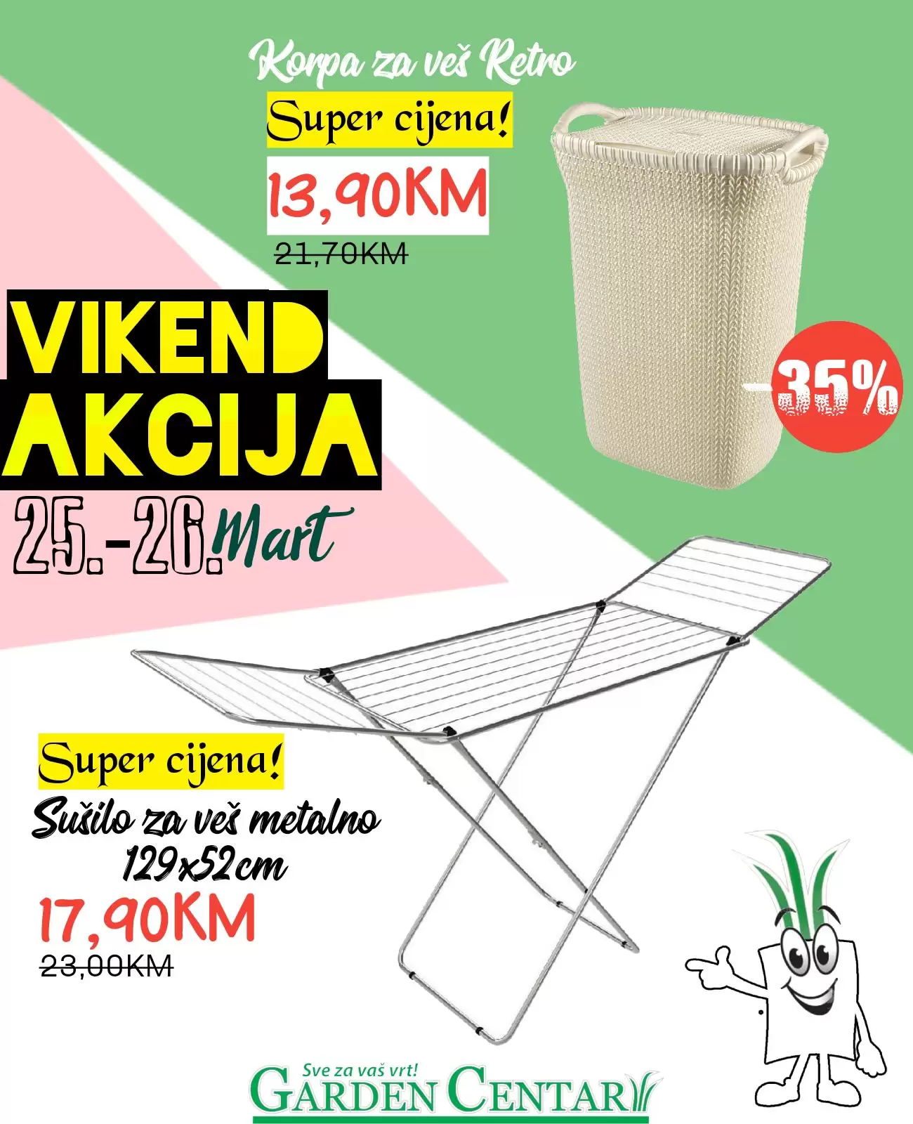 Garden centar vikend akcija 25-26.3.2023.