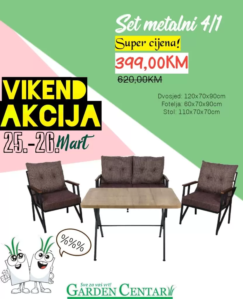 Garden centar vikend akacija 25-26.3.2023.