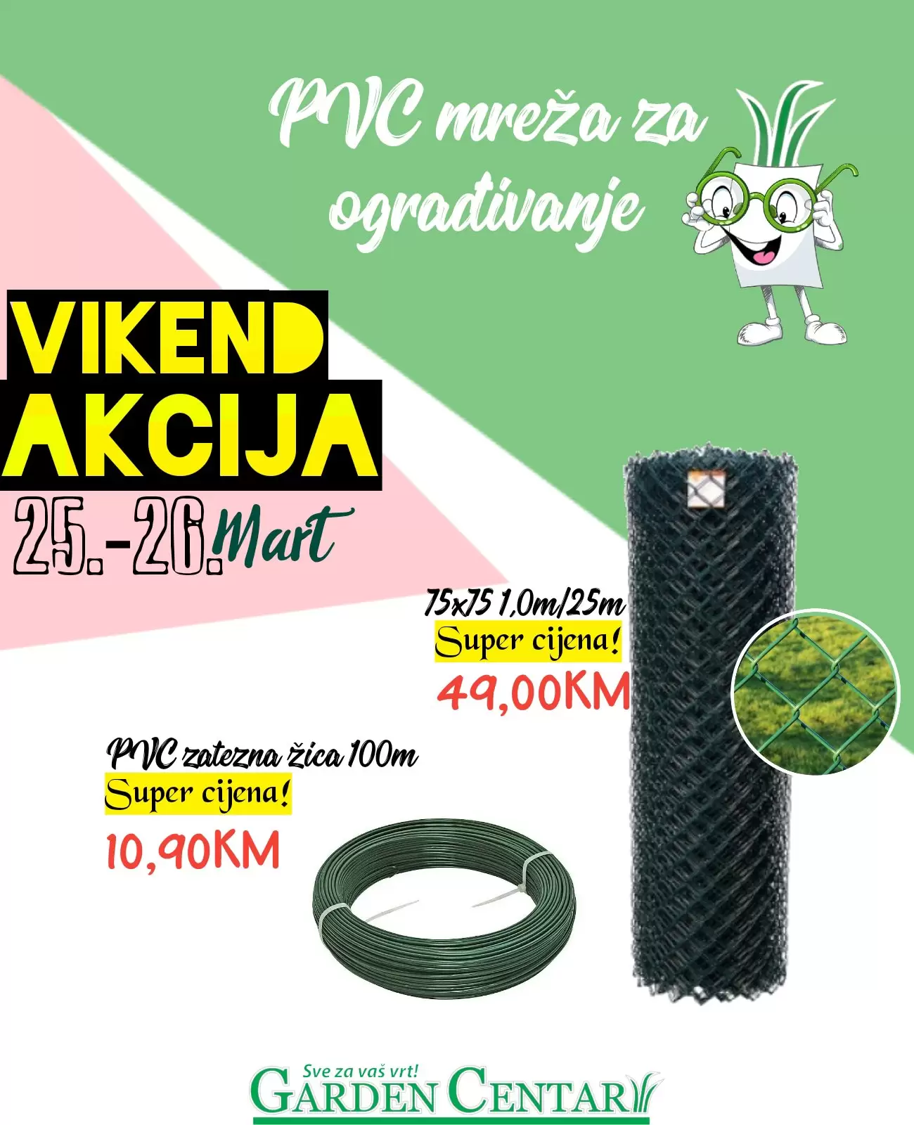 Garden centar vikend akcija 25-26.3.2023.