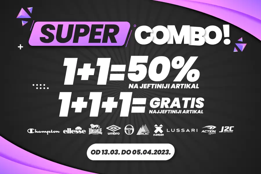 Sport Vision SUPER COMBO 13.3-5.4.2023. 