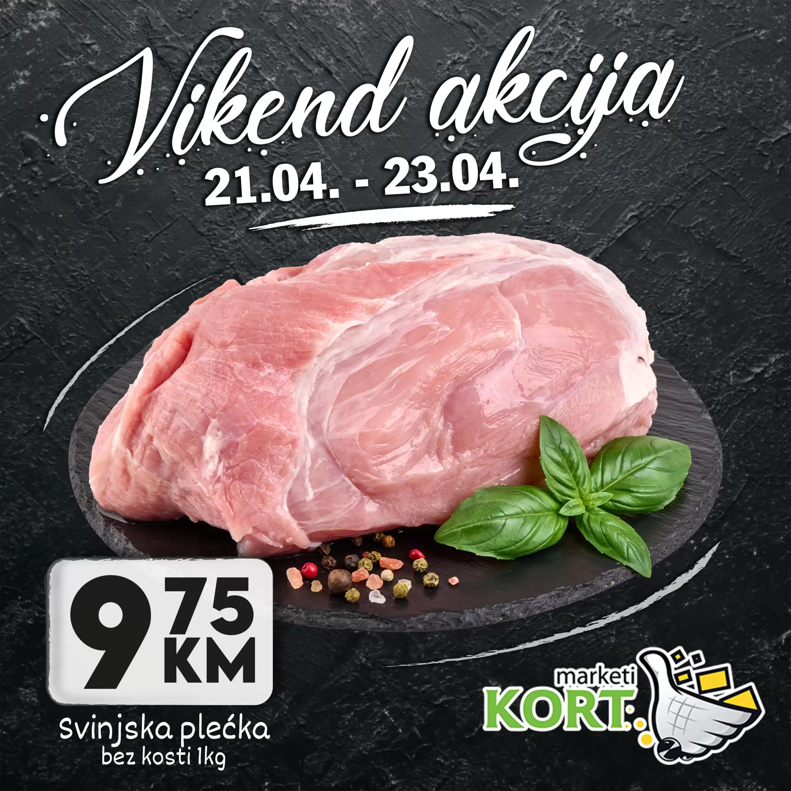 Kort vikend akcija 21-23.4.2023. 