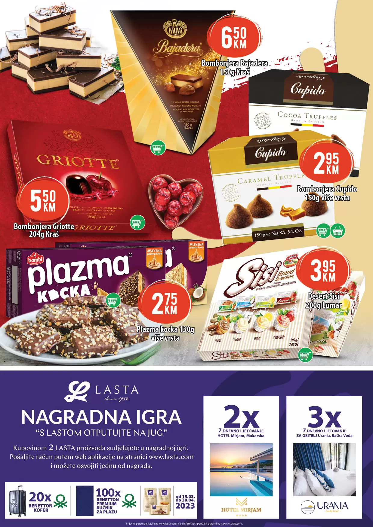Kort praznična akcija 7-16.4.2023.