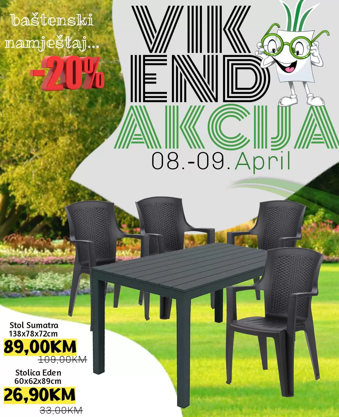 Garden Centar vikend akcija 8-9.4.2023.