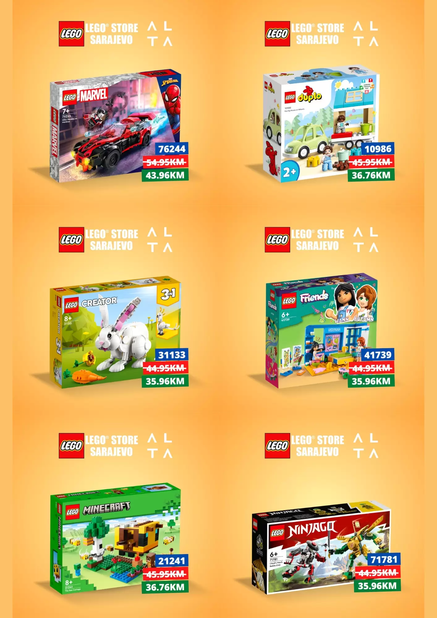 LEGO Store Sarajevo ⇢SNIŽENJE