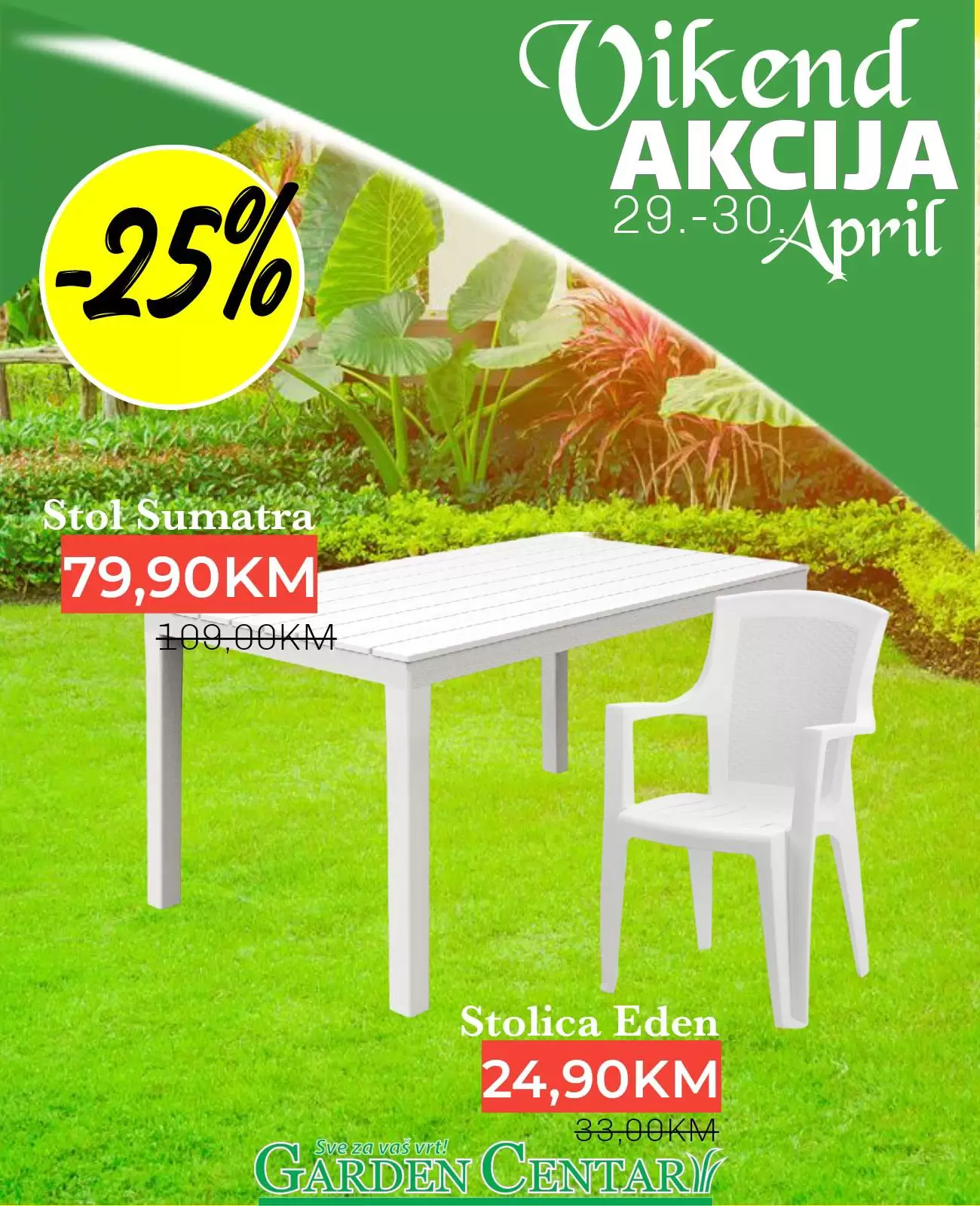 Garden Centar vikend akcija 29-30.4.2023. 