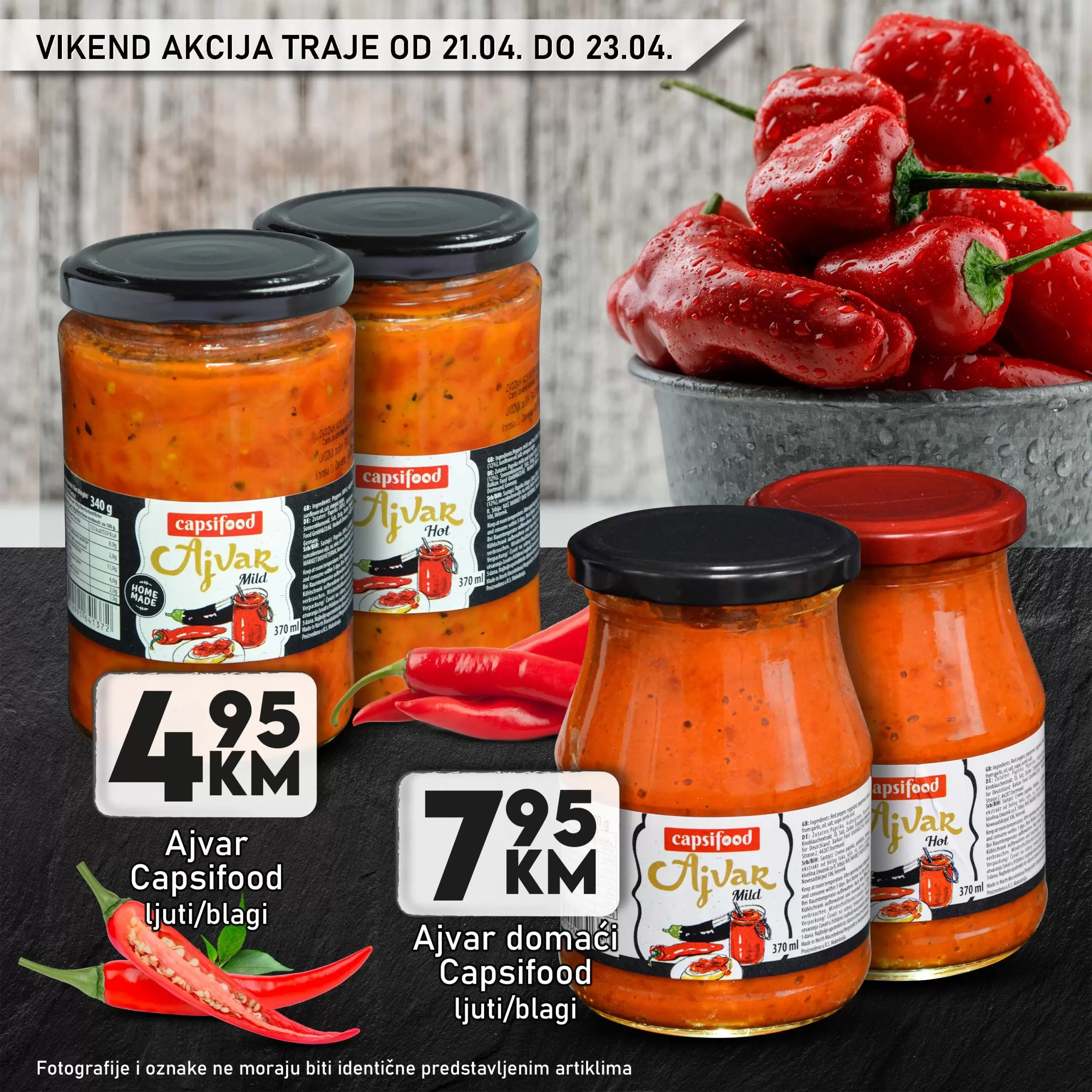 Kort vikend akcija 21-23.4.2023. 