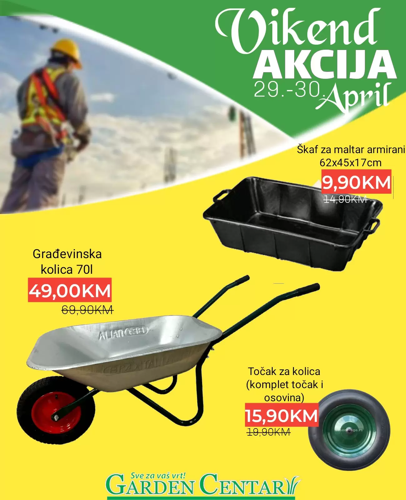 Garden Centar vikend akcija 29-30.4.2023. 