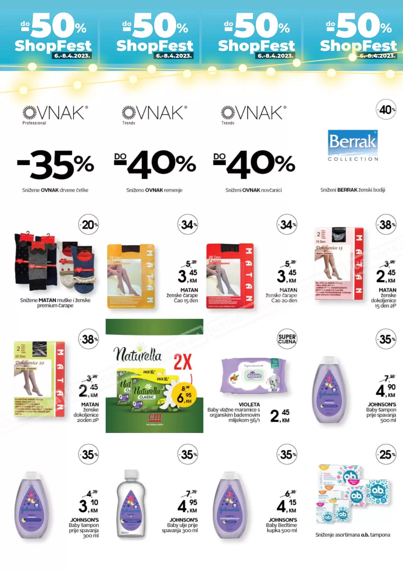 cm ShopFest SNIŽENJE do -50% akcija 6-8.4.2023