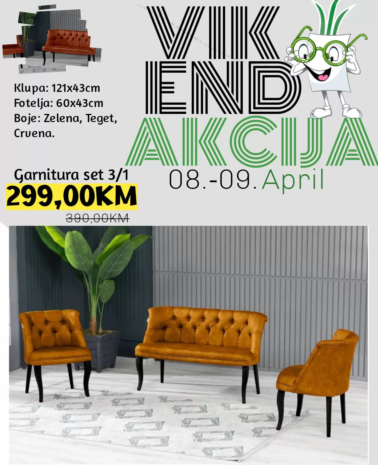 Garden Centar vikend akcija 8-9.4.2023.
