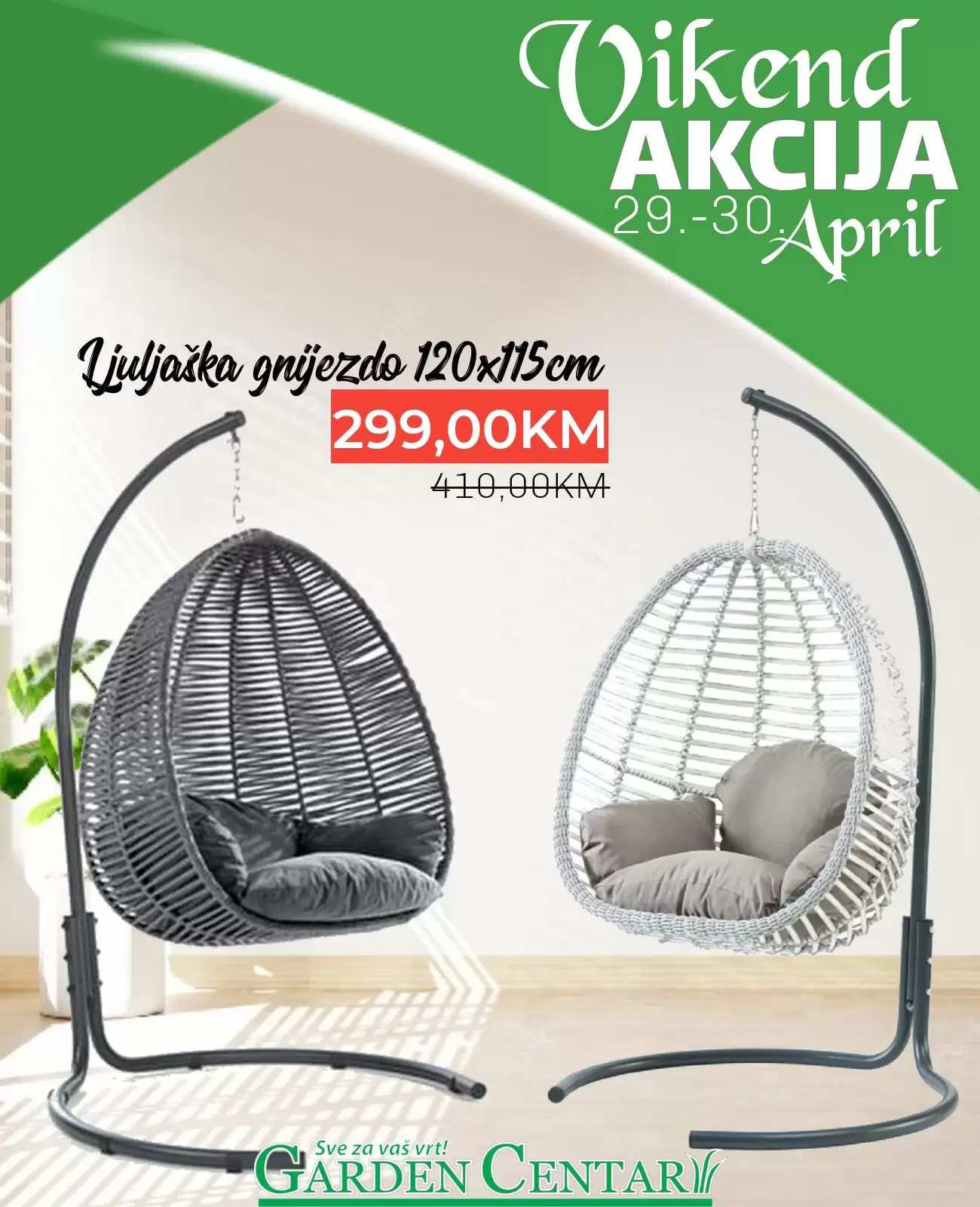 Garden Centar vikend akcija 29-30.4.2023. 