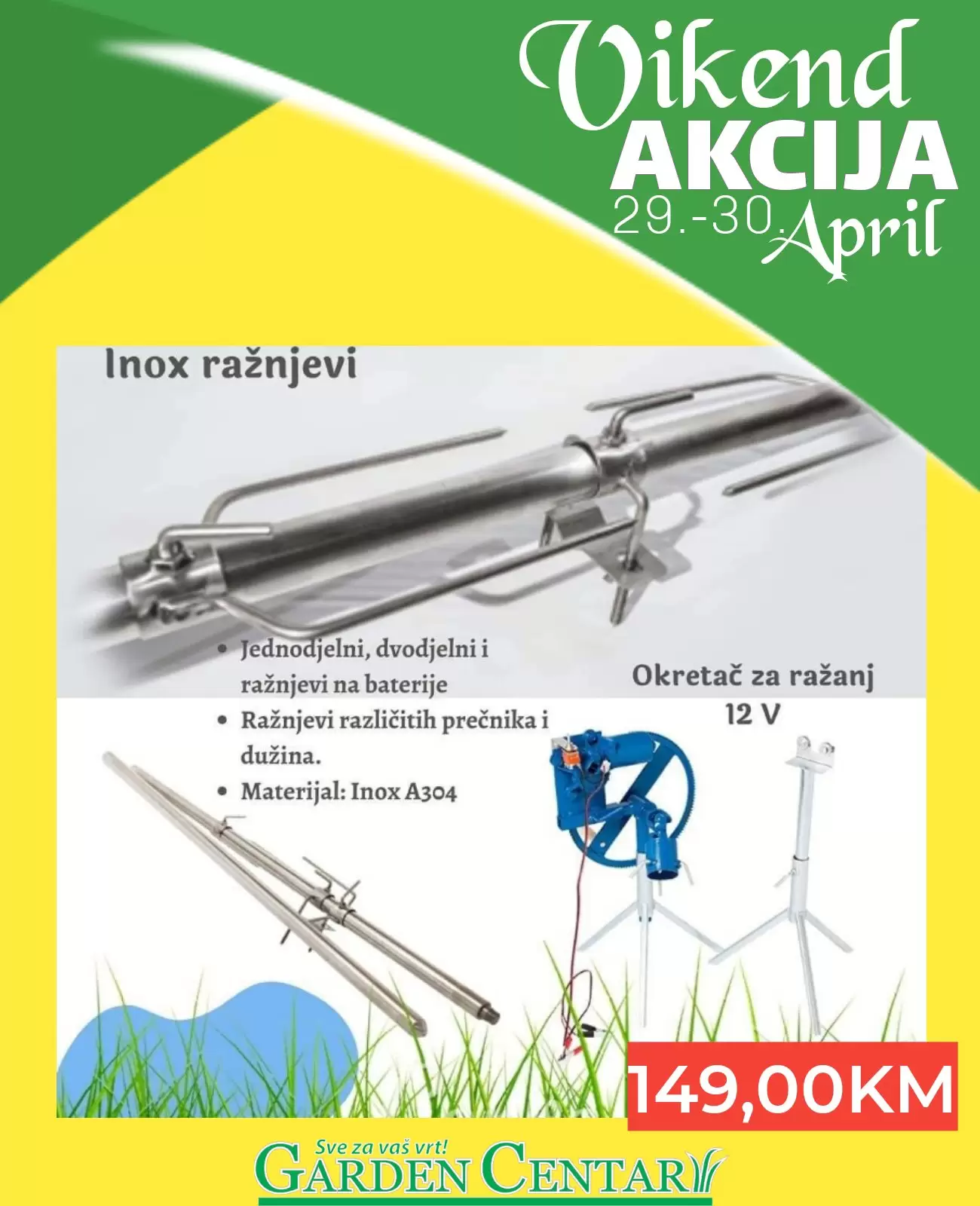 Garden Centar vikend akcija 29-30.4.2023. 