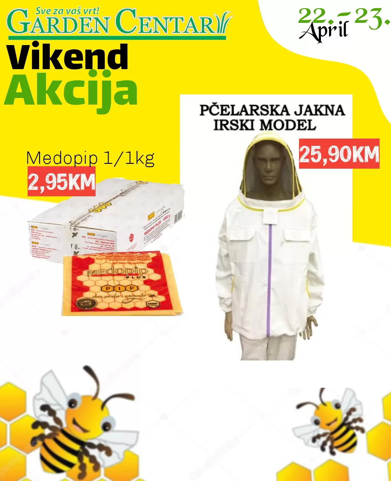 Garden Centar vikend akcija 22-23.4.2023. 