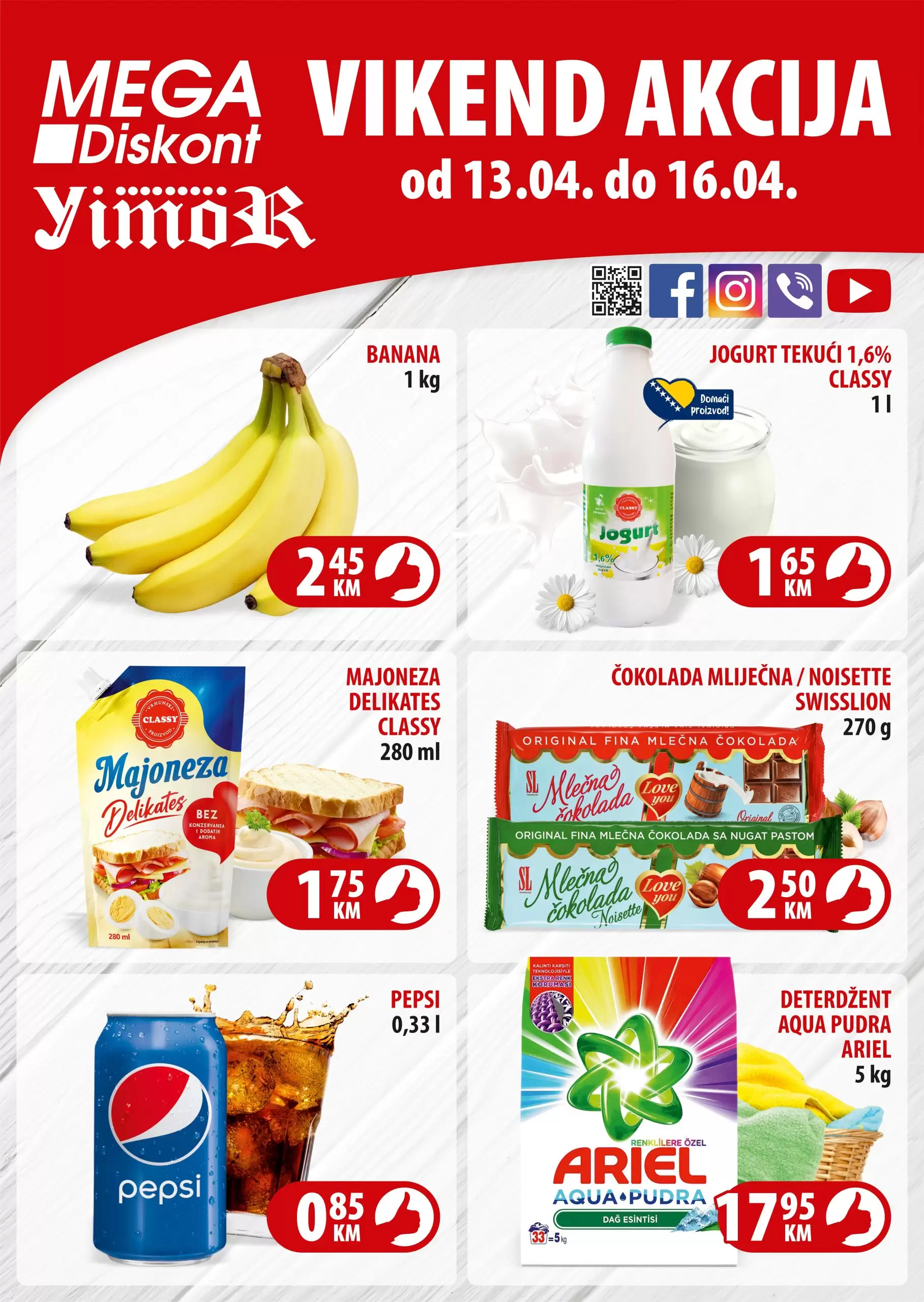 Mega Diskont vikend akcija 13-16.4.2023.