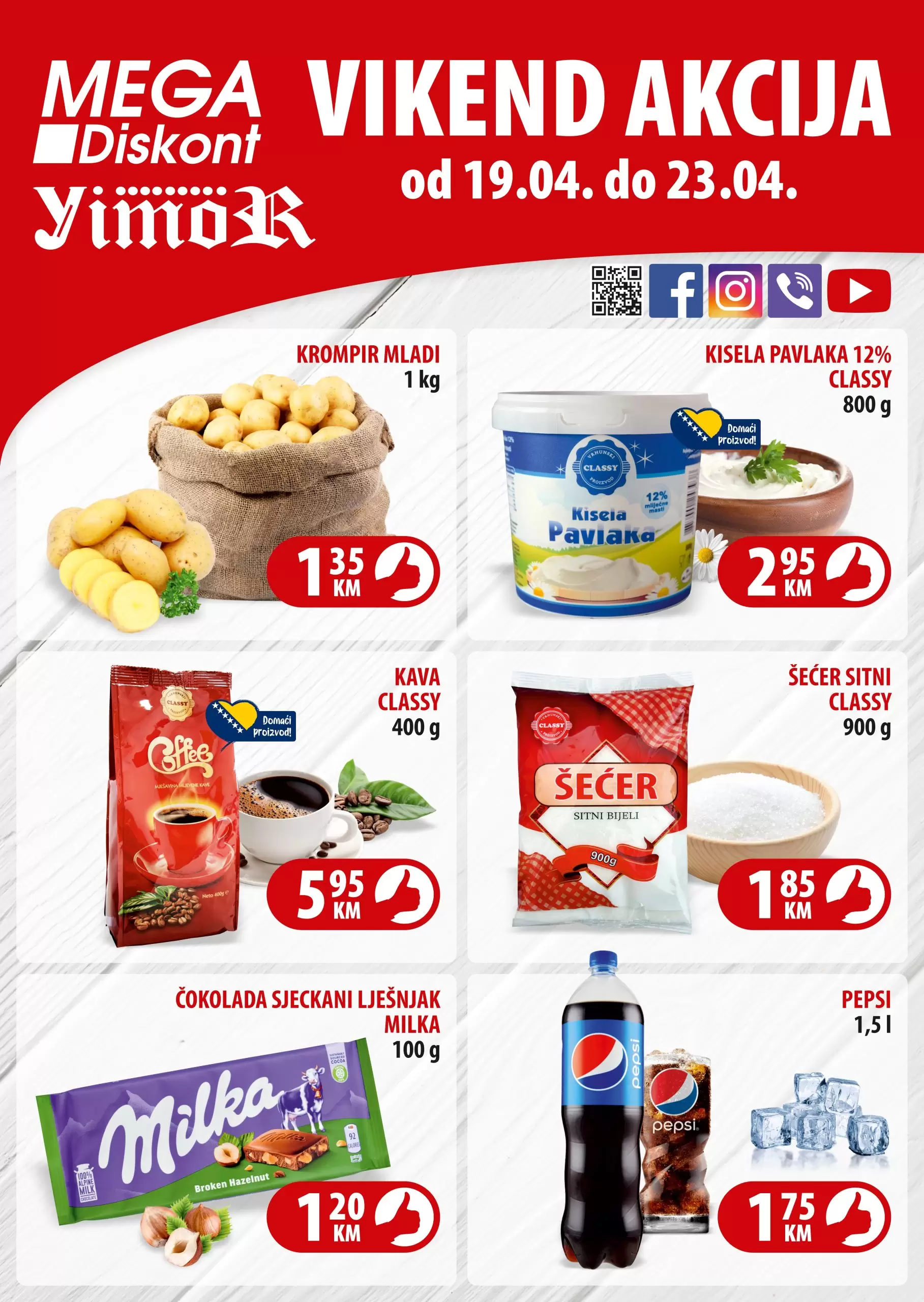 Mega Diskont vikend akcija 19-23.4.2023.