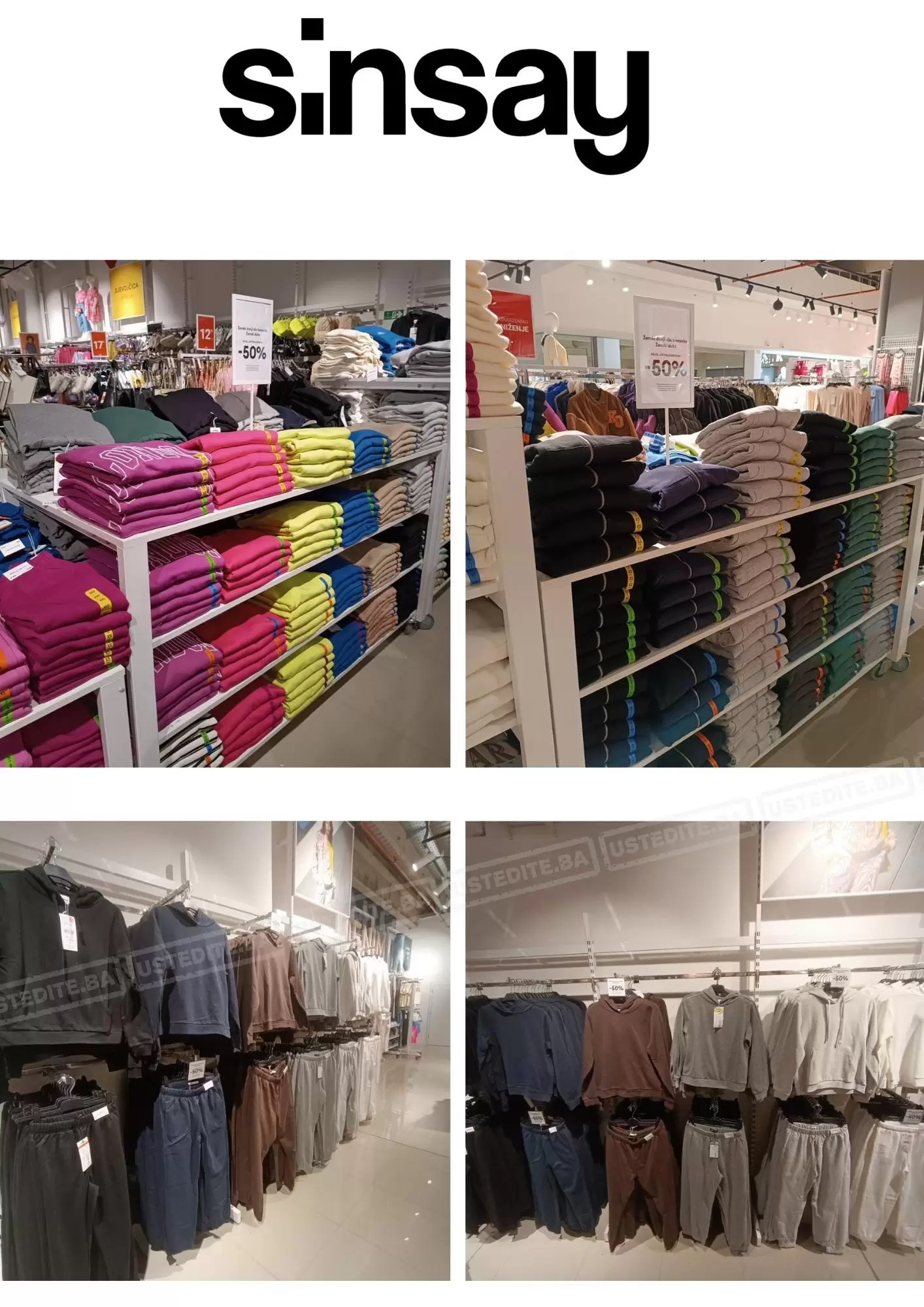 Sinsay BiH SNIŽENJE 50%