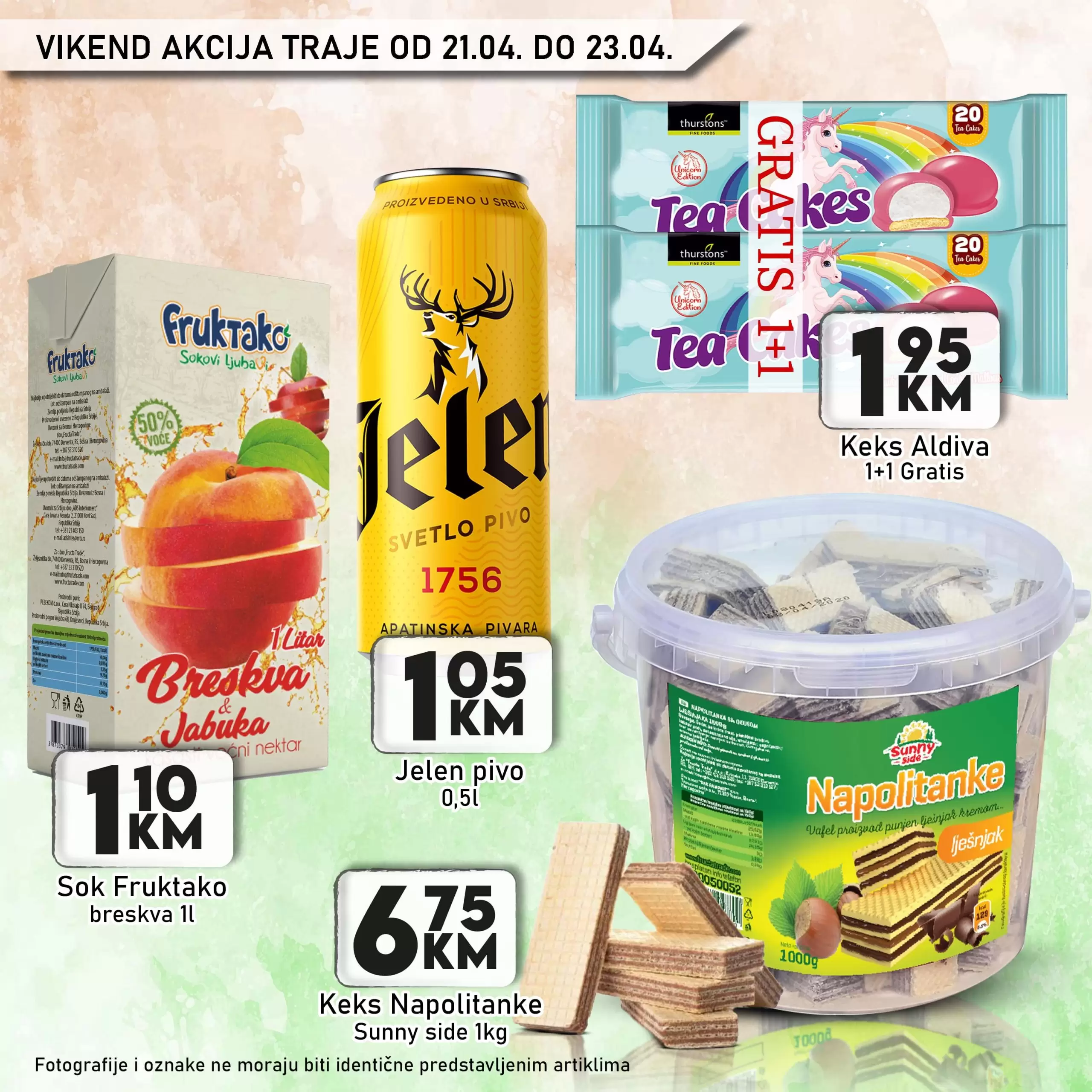 Kort vikend akcija 21-23.4.2023. 