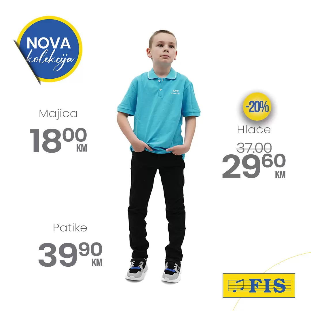 Fis nova kolekcija odjeće i obuće za djecu