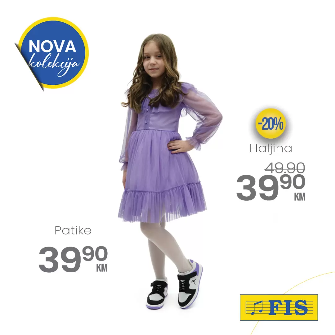 Fis nova kolekcija odjeće i obuće za djecu