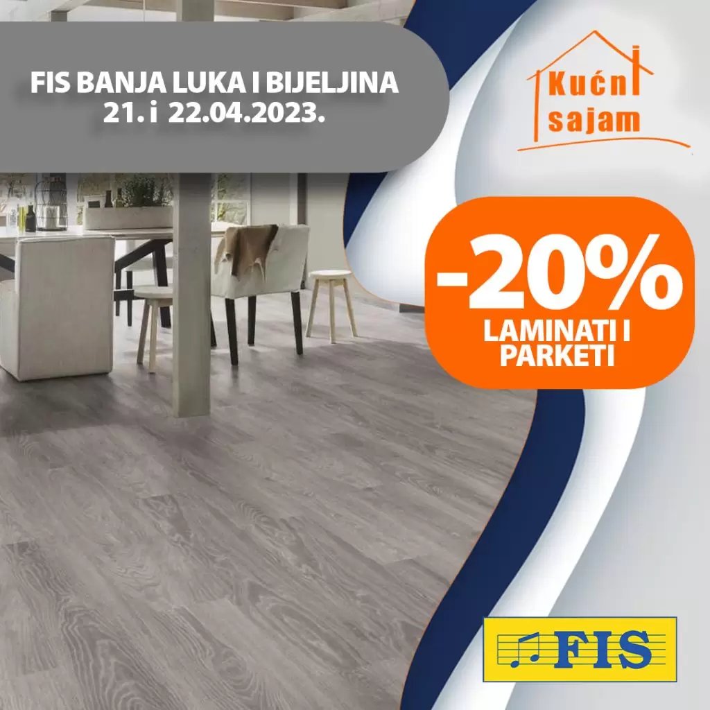 Fis KUĆNI SAJAM 21-22.4.2023.