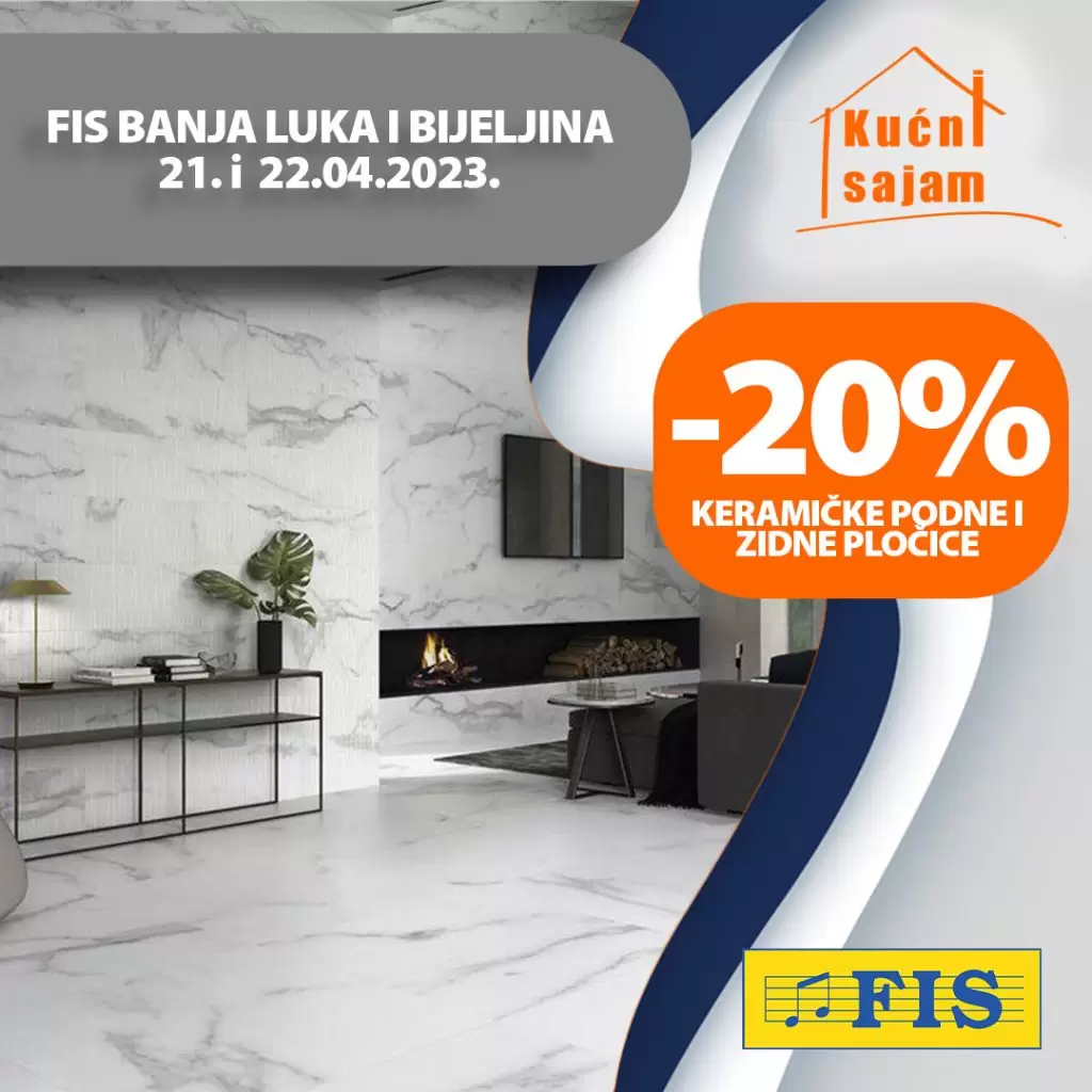 Fis KUĆNI SAJAM 21-22.4.2023.