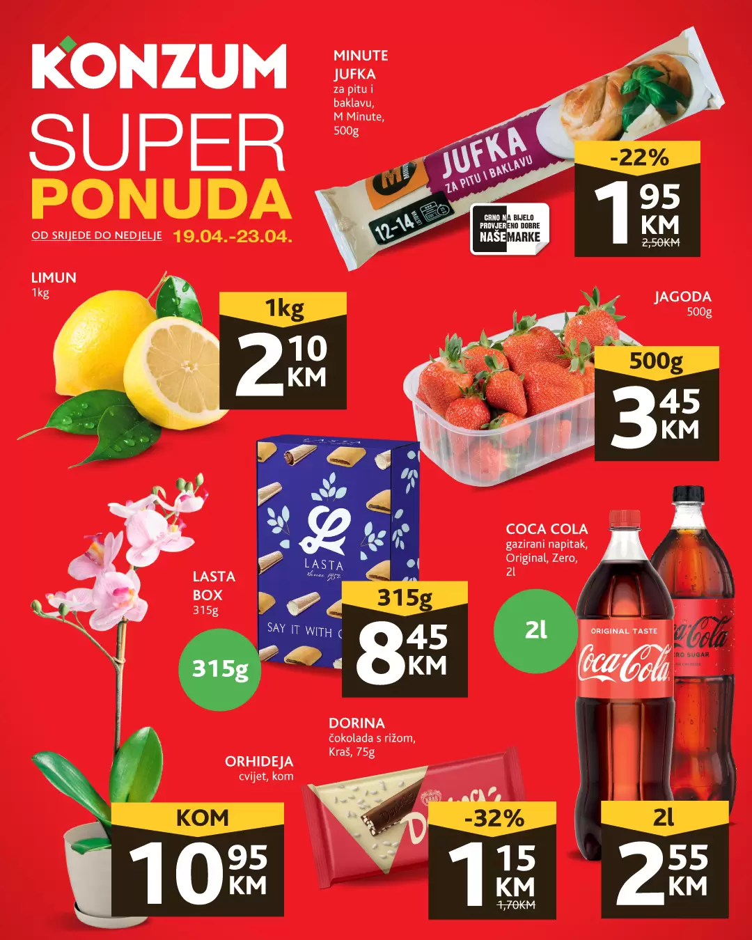 Konzum SUPER PONUDA 19-23.4.2023.