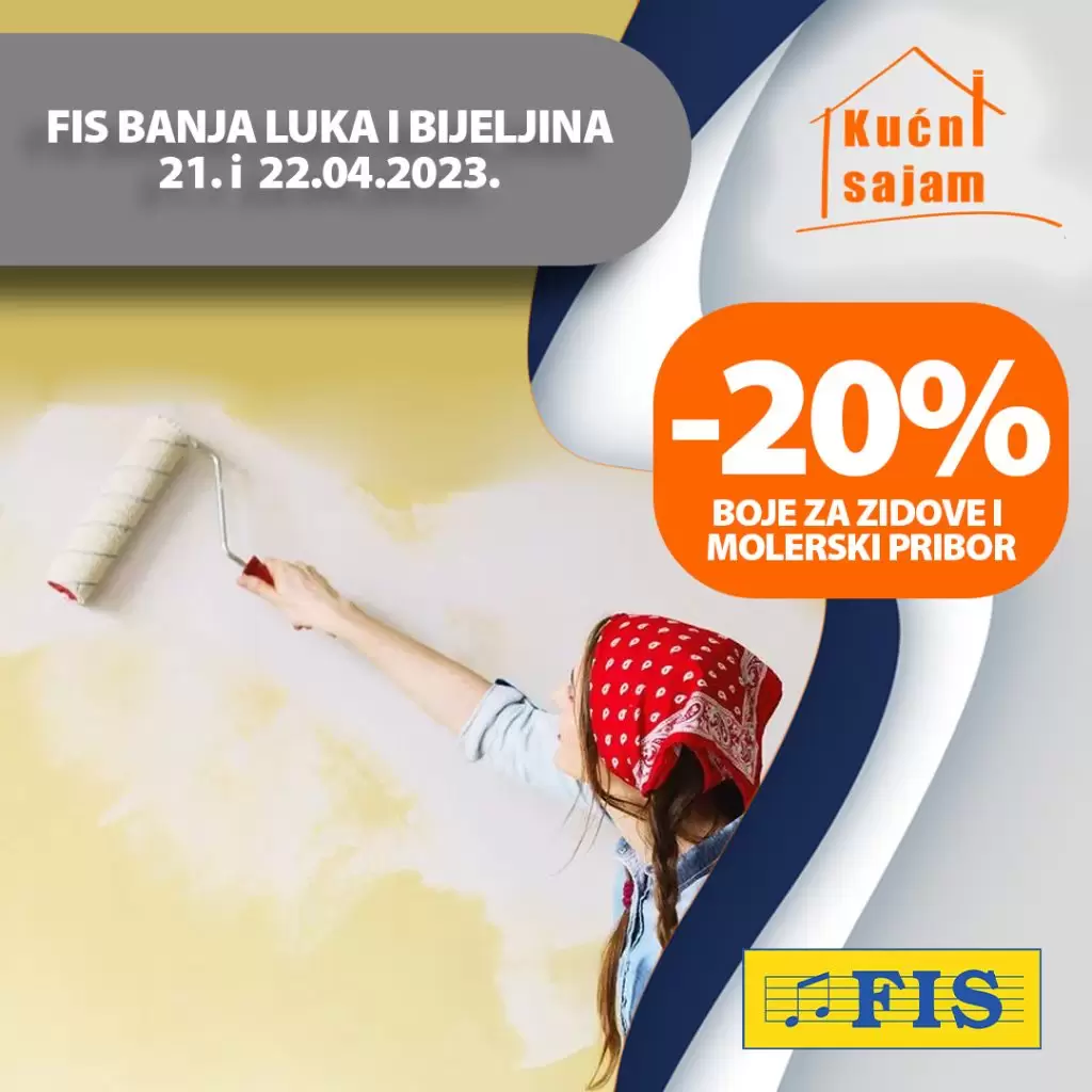 Fis KUĆNI SAJAM 21-22.4.2023.