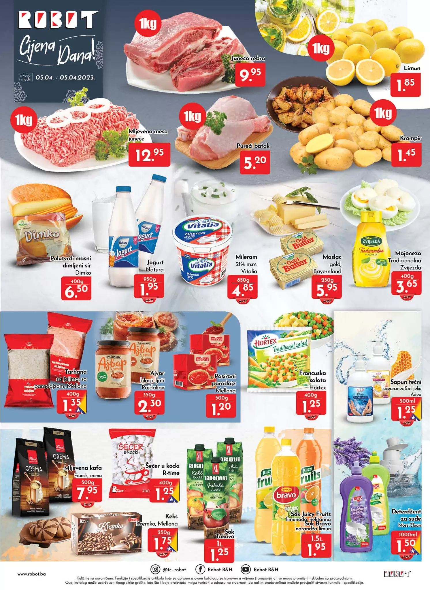 Robot akcija za početak sedmice 3-5.4.2023.