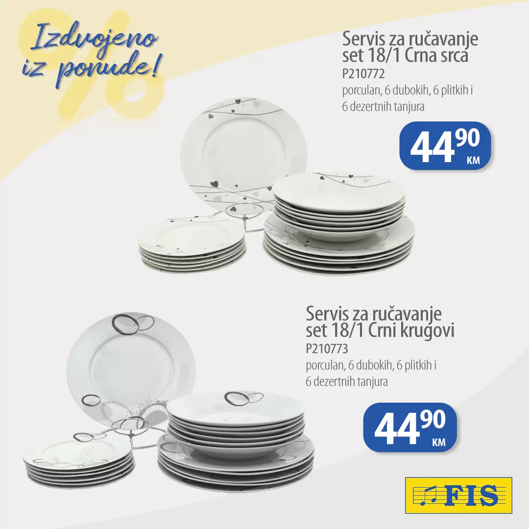 Fis SNIŽENJE ⇢ SERVISI ZA RUČAVANJE