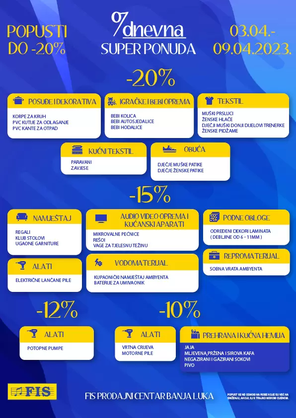 Fis SEDMODNEVNA AKCIJA