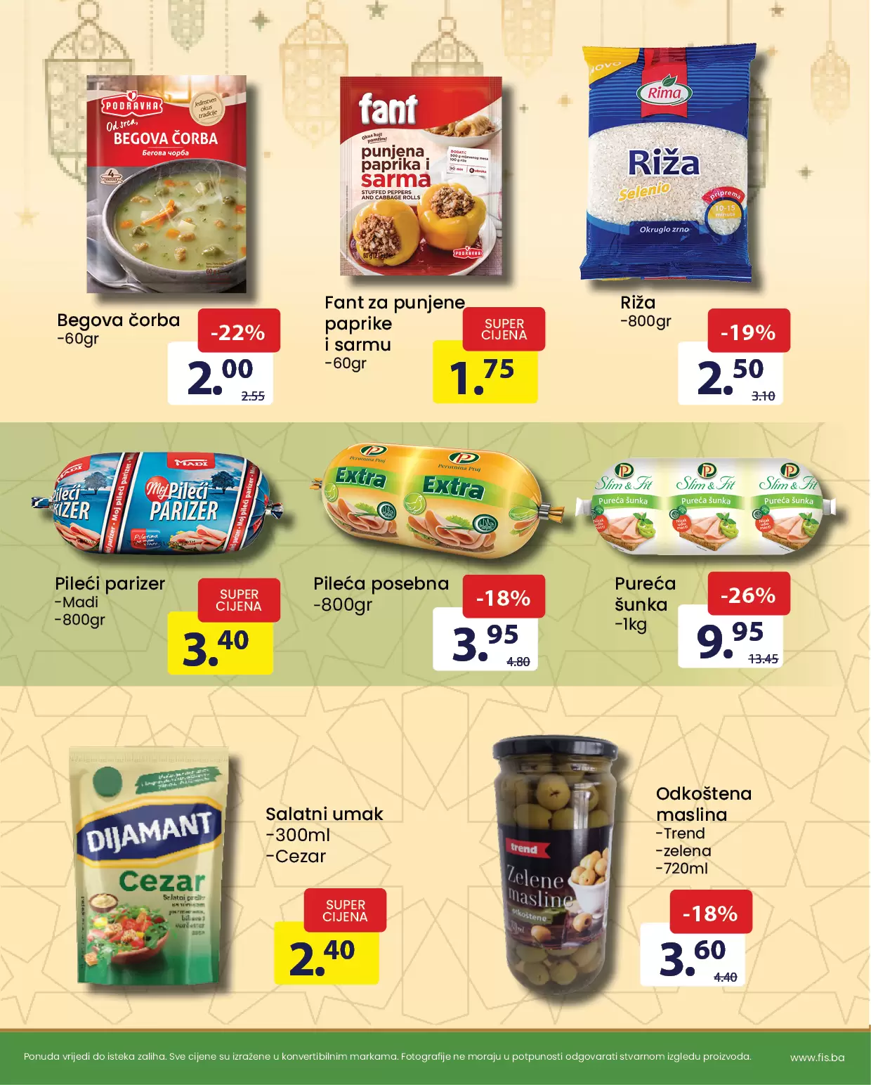 Fis RAMAZANSKA PONUDA 7-13.4.2023.