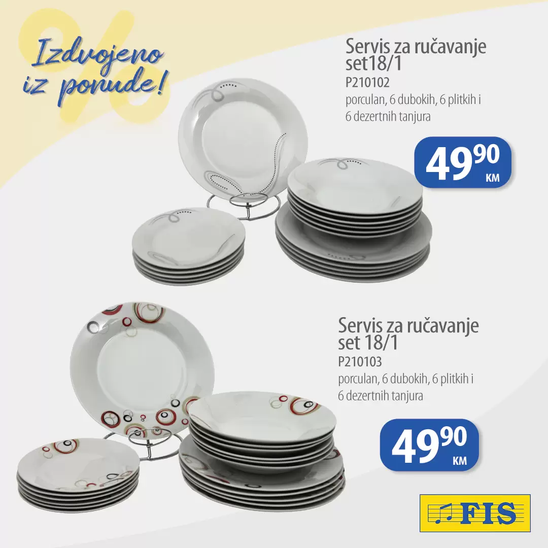 Fis SNIŽENJE ⇢ SERVISI ZA RUČAVANJE