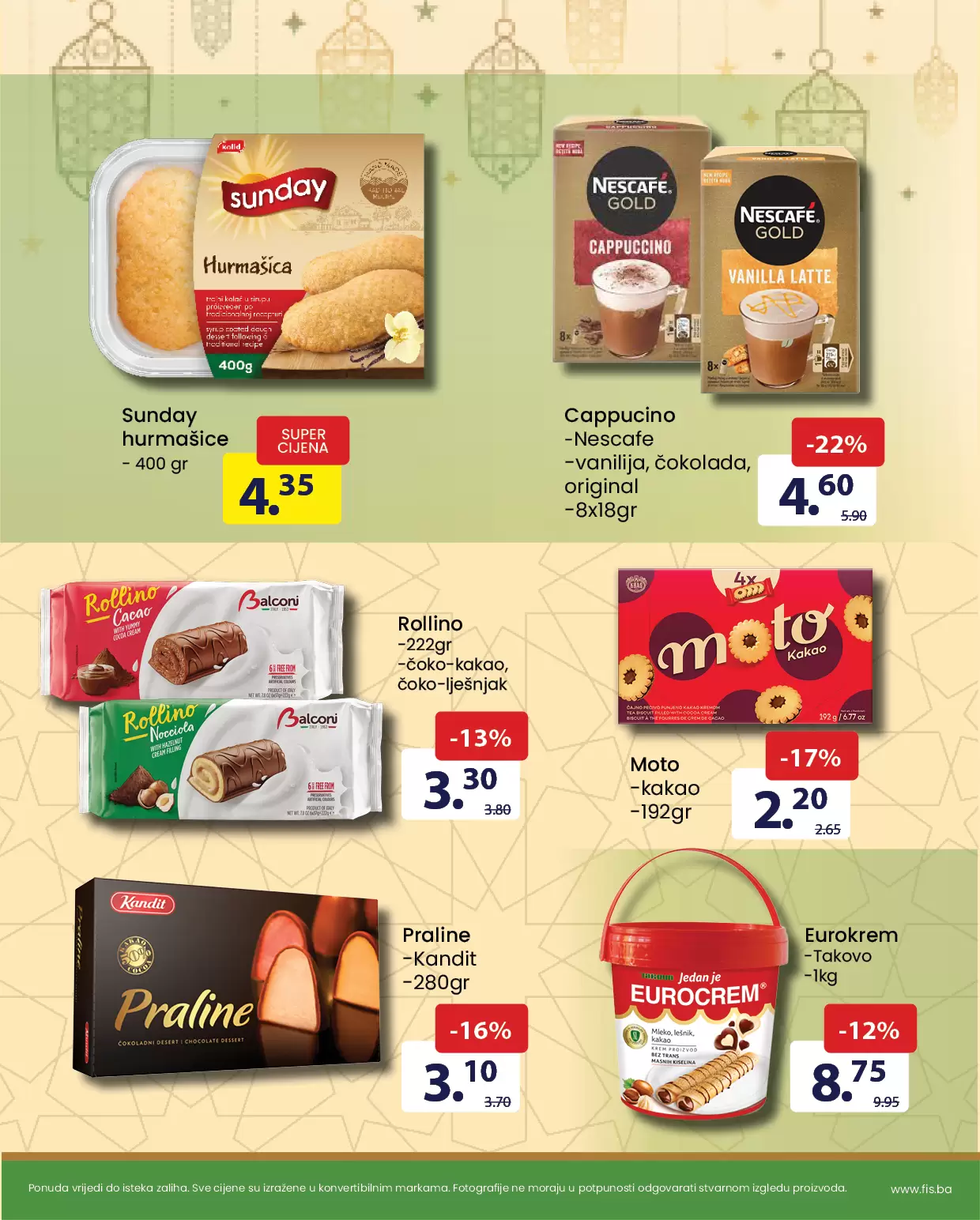 Fis RAMAZANSKA PONUDA 7-13.4.2023.