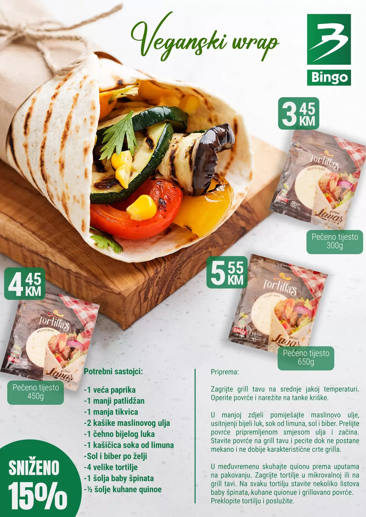 Bingo akcija ~ Ideja za ukusni obrok